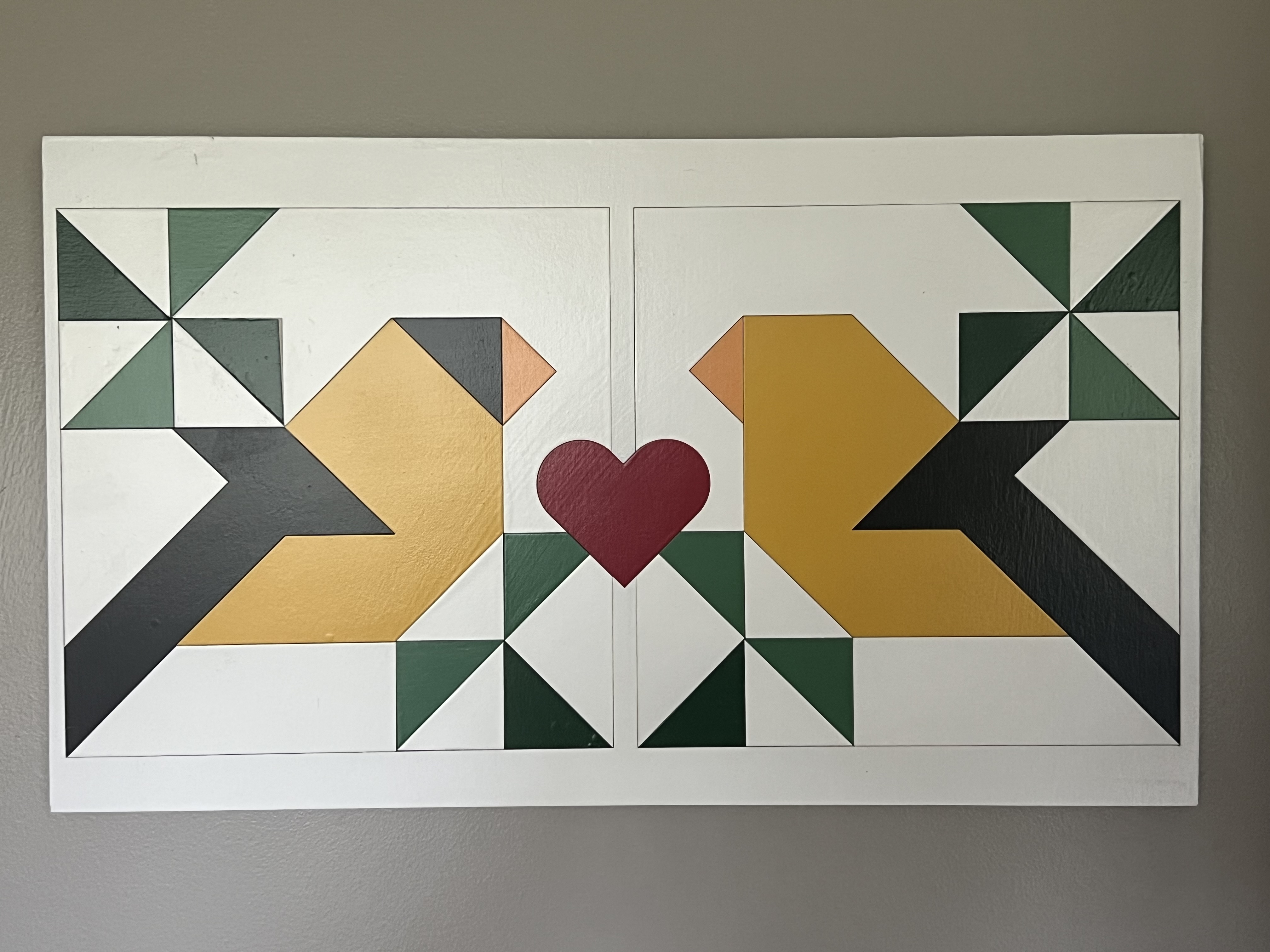 Mama Papa Finch Quilt